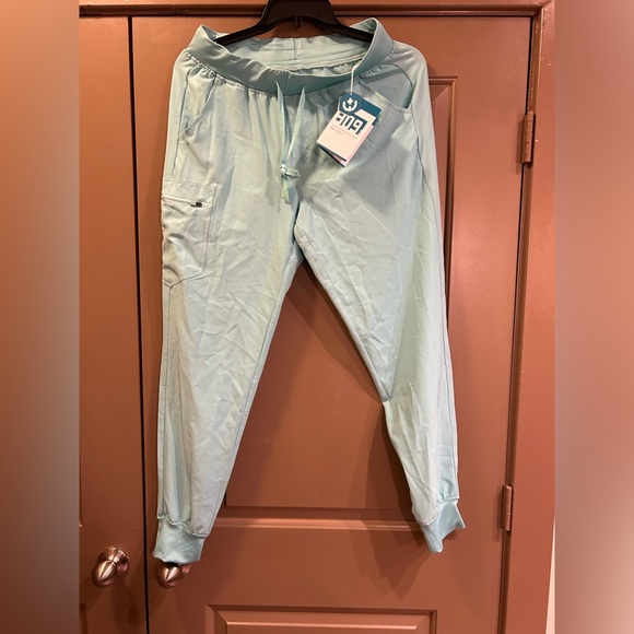 WOMEN'S UNIFORMS WORLD 309TS™ VALIANT SCRUB TROUSERS CARIBBEAN Light Green - Picture 8 of 9